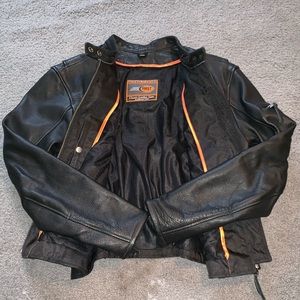 First classic leather jacket
